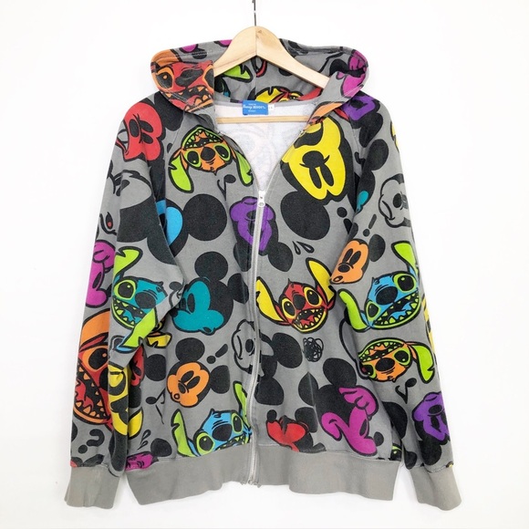 Disney Tokyo resort, Mickey and stitch hoodie - Picture 4 of 10